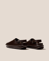 Hereu Sandals | CARGOL SHEARLING - Whipstitched Slingback Clog - Women