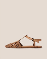 Hereu Sandals | REIXA - Woven T-bar Sandal - Women
