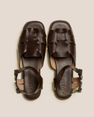 Hereu Sandals | ROCA - Square-Toe Fisherman Sandal - Men