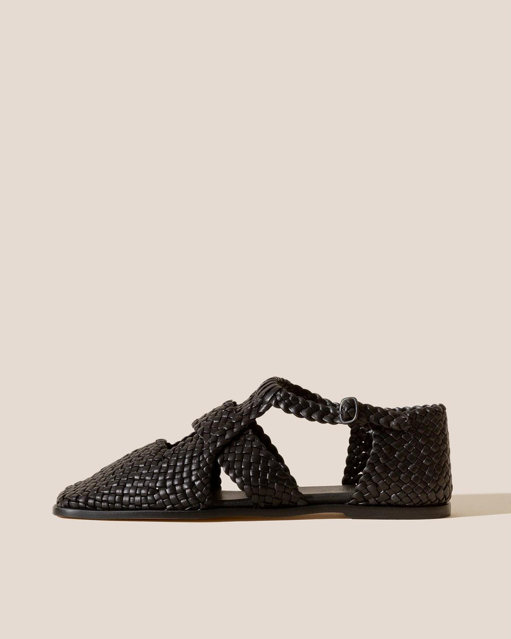Hereu Sandals | SERRA - Woven T-Bar Sandal - Women