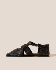 Hereu Sandals | SERRA - Woven T-Bar Sandal - Women