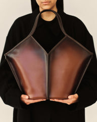 Hereu Shoulder Bags | CALELLA AIRBRUSHED - Leather Tote Bag - Women/Men