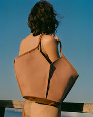 Hereu Shoulder Bags | CALELLA - Leather-trimmed Organic Cotton Tote Bag - Women/Men