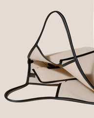 Hereu Shoulder Bags | CALELLA - Leather-trimmed Organic Cotton Tote Bag - Women/Men