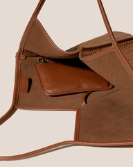 Hereu Shoulder Bags | CALELLA WOVEN - Leather-trimmed Tote Bag - Women/Men
