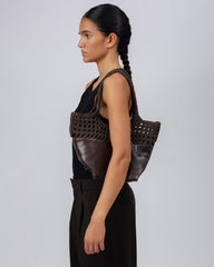 Hereu Shoulder Bags | ELMA - Braided Top Shoulder Bag - Women