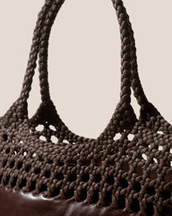 Hereu Shoulder Bags | ELMA - Braided Top Shoulder Bag - Women