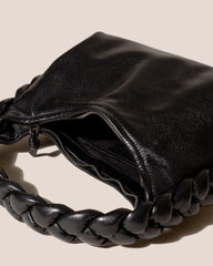Hereu Shoulder Bags | ESPIGA SHINY - Plaited Padded-detail Shoulder Bag - Women