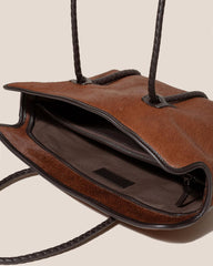 Hereu Shoulder Bags | FORNA CALF HAIR - Leather Framed Shoulder Bag - Women