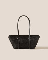Hereu Shoulder Bags | FORNA RAFFIA - Leather Framed Shoulder Bag - Women