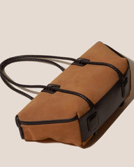 Hereu Shoulder Bags | FORNA SUEDE - Leather Framed Shoulder Bag - Women