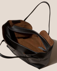 Hereu Shoulder Bags | SEPAL L GRAINY - Large Tulip Shape Zipped Tote Bag - Women