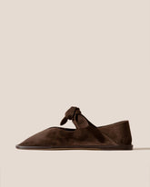 Hereu Soft Shoes | LLASADA SUEDE - Front-Knot Pump - Women