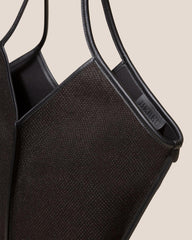 Hereu Tote Bags | CALELLA WINTER - Leather-trimmed Organic Cotton Tote Bag - Women/Men