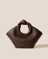 Hereu Tote Bags | CASTELL GRAINY - Knotted-handle Leather Tote Bag - Women