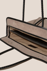 Hereu Tote Bags | FORNA TOTE SUEDE - Leather Framed Shoulder Bag - Women/Men