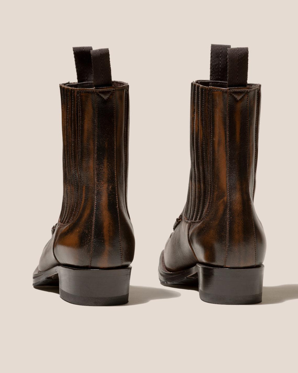 Hereu Boots | AGULLA - Square-Toe Braided Detail Chelsea Boot - Men