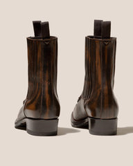 Hereu Boots | AGULLA - Square-Toe Braided Detail Chelsea Boot - Men