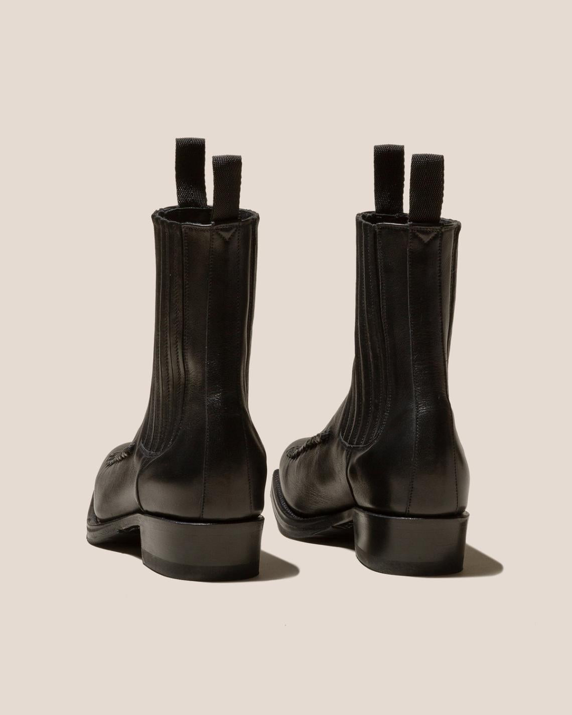 Hereu Boots | AGULLA - Square-Toe Braided Detail Chelsea Boot - Women