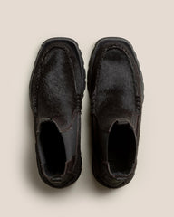 Hereu Boots | ALDA SPORT CALF HAIR - Tread Sole Mid-Calf Chelsea Boot - Men