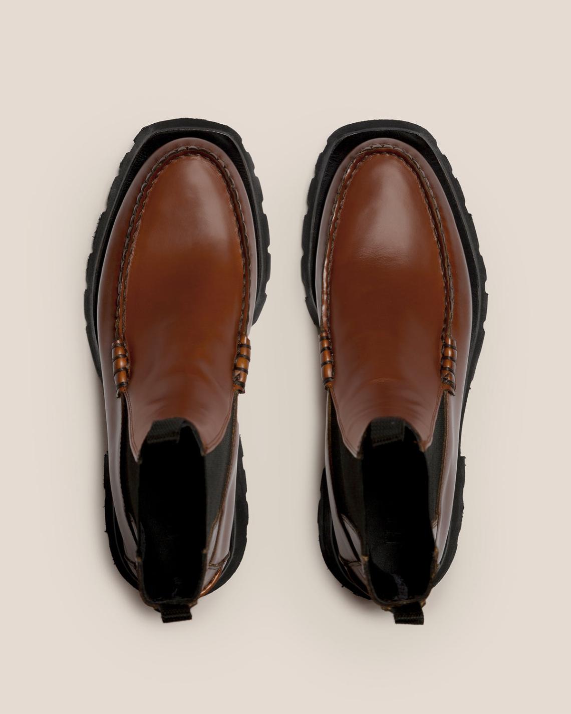 Hereu Boots | ALDA SPORT - Tread Sole Mid-Calf Chelsea Boot - Men