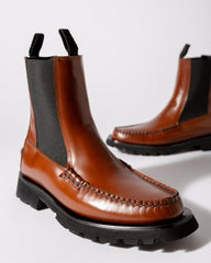 Hereu Boots | ALDA SPORT - Tread Sole Mid-Calf Chelsea Boot - Women