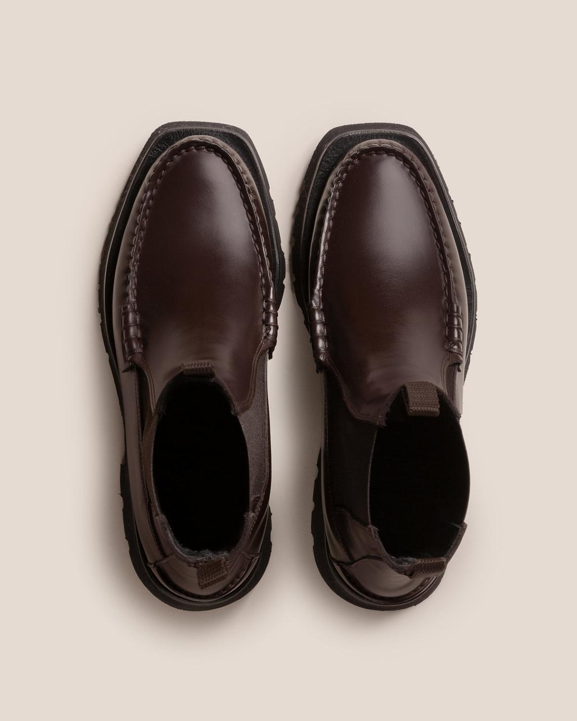 Hereu Boots | ALDA SPORT - Tread Sole Mid-Calf Chelsea Boot - Women