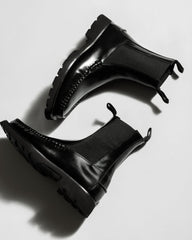 Hereu Boots | ALDA SPORT - Tread Sole Mid-Calf Chelsea Boot - Women