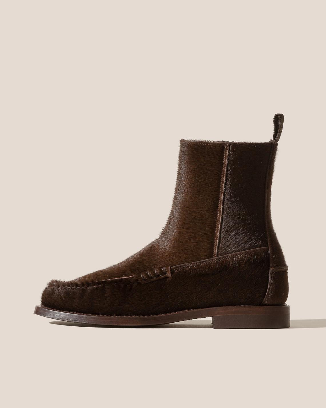 Hereu Boots | ANDREU CALF HAIR - Mid-Calf Zipped Boot - Women