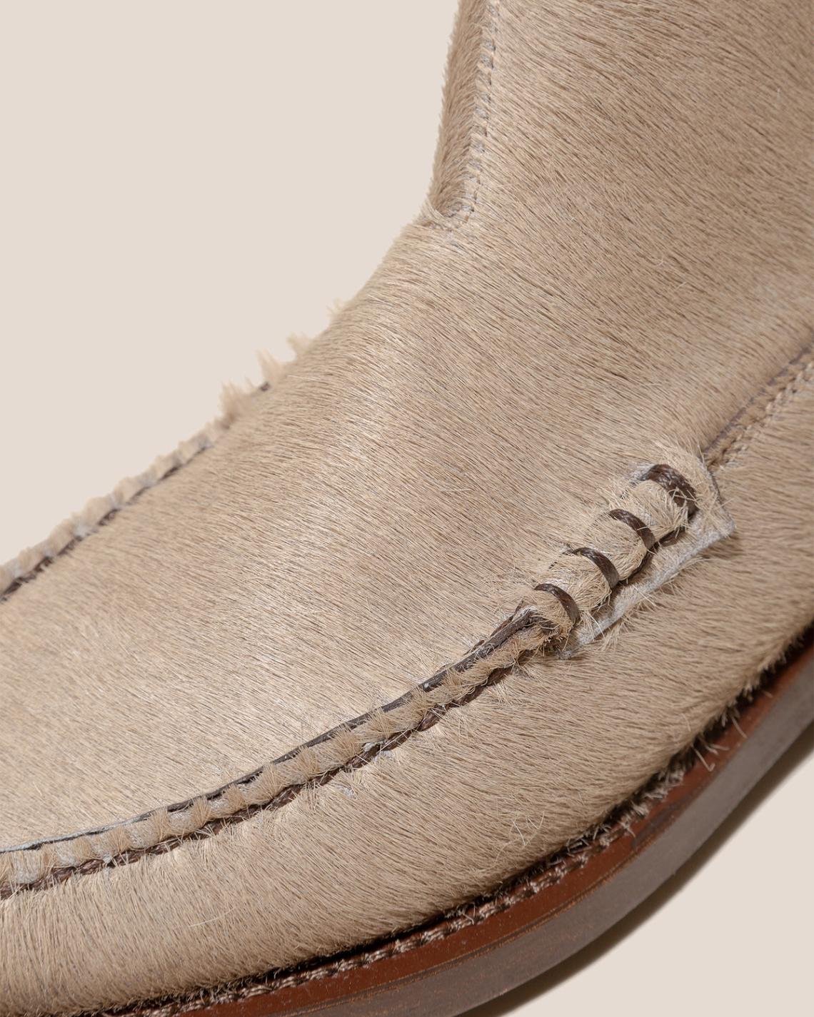 Hereu Boots | ANDREU CALF HAIR - Mid-Calf Zipped Boot - Women