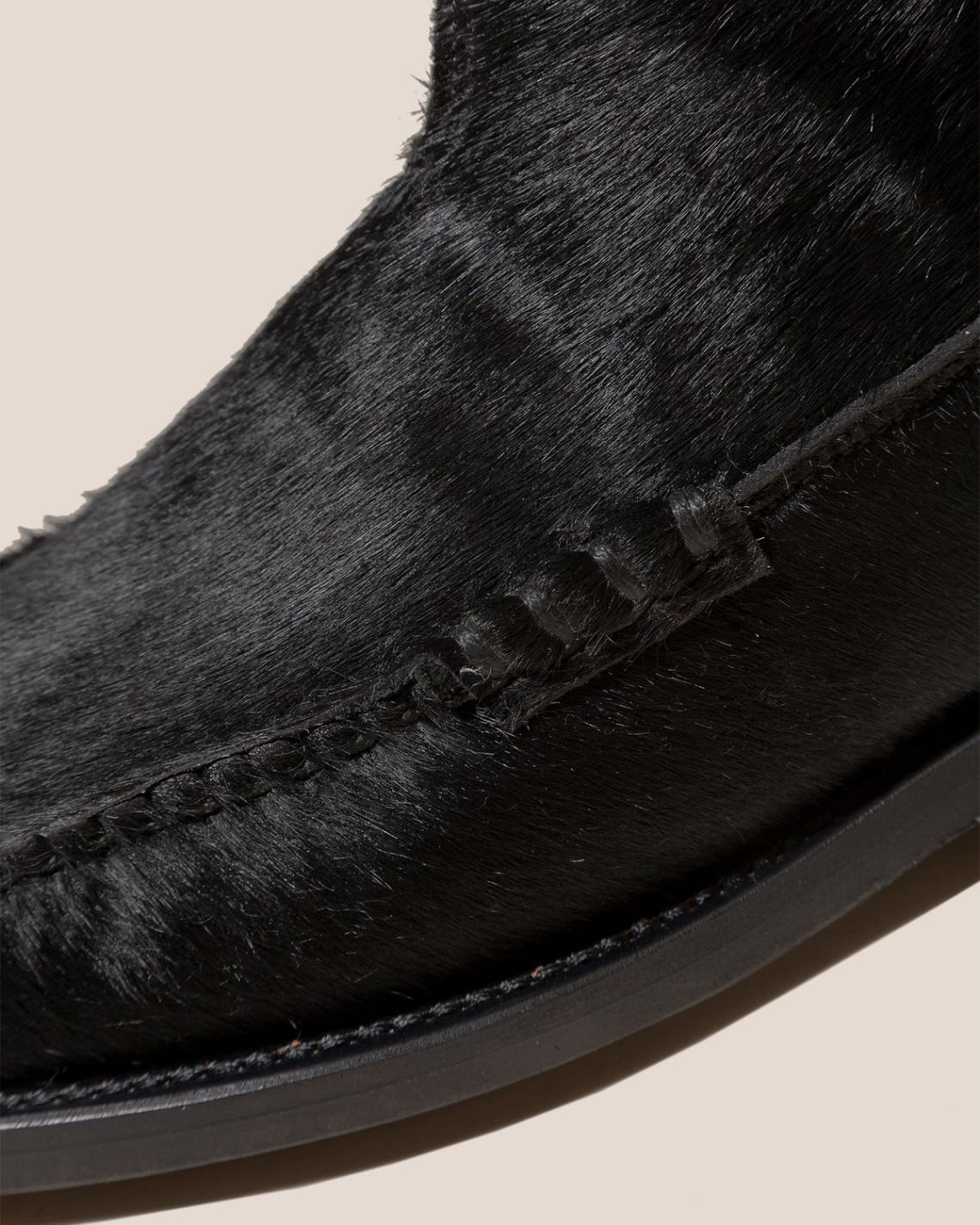 Hereu Boots | ANDREU CALF HAIR - Mid-Calf Zipped Boot - Women