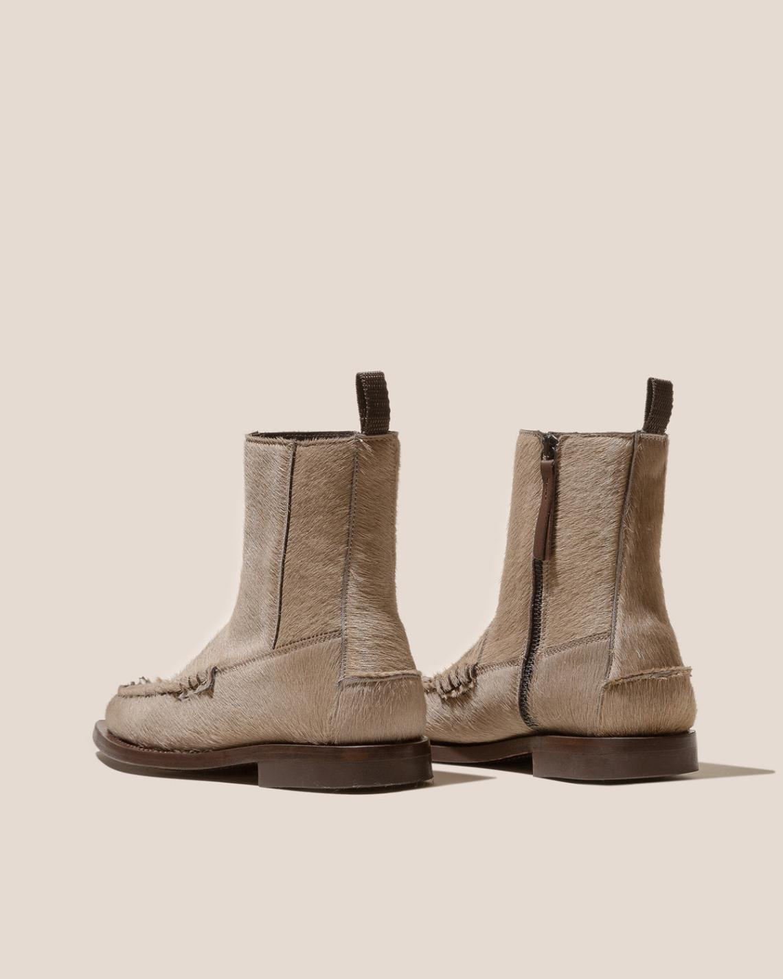 Hereu Boots | ANDREU CALF HAIR - Mid-Calf Zipped Boot - Women