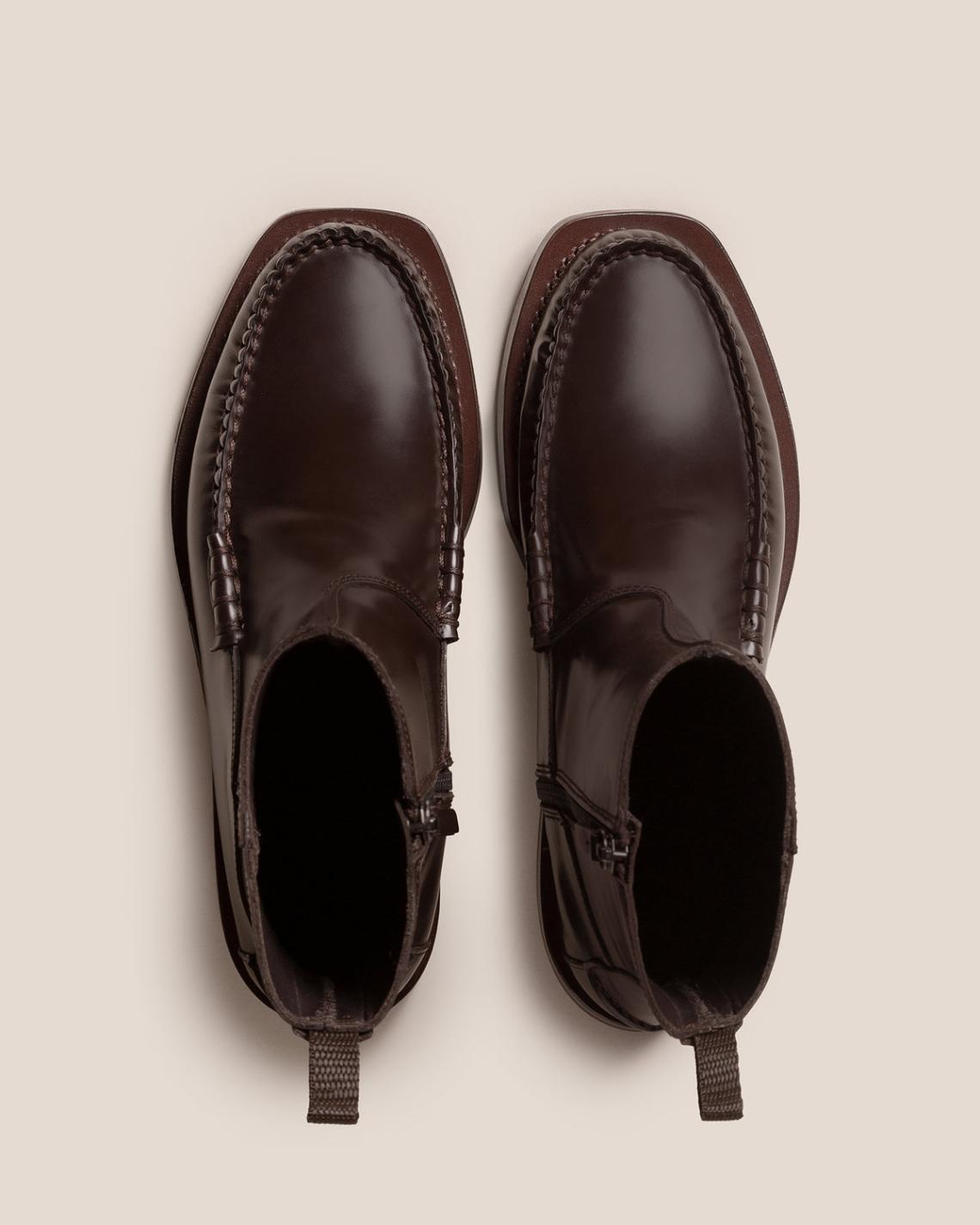 Hereu Boots | ANDREU - Mid-Calf Zipped Boot - Women