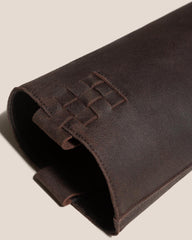 Hereu Boots | ANELLA WAXED - Interwoven Detailed Pull-On Boot - Women