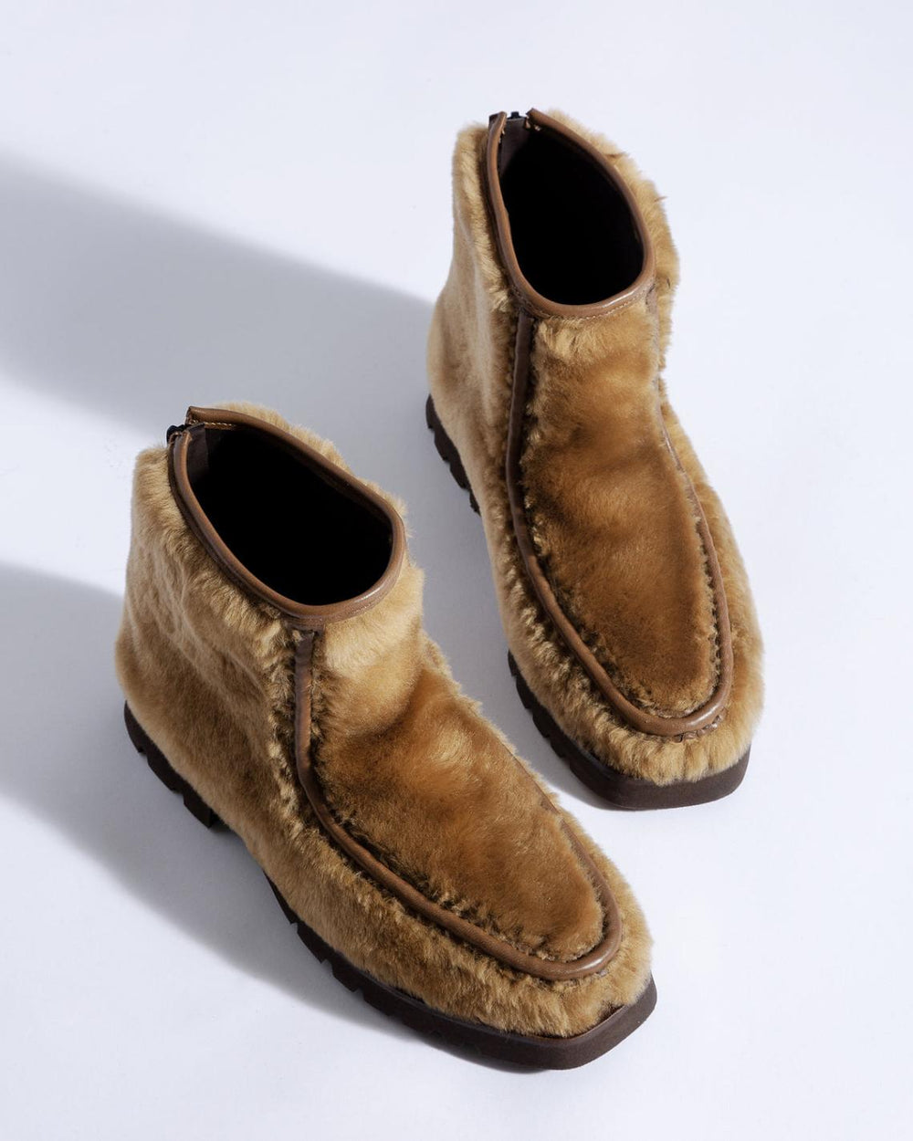 Hereu Boots | ARMENTA LOW ZIPPED - Shearling Ankle Boot Loafer - Men