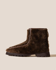 Hereu Boots | ARMENTA LOW ZIPPED - Shearling Ankle Boot Loafer - Men