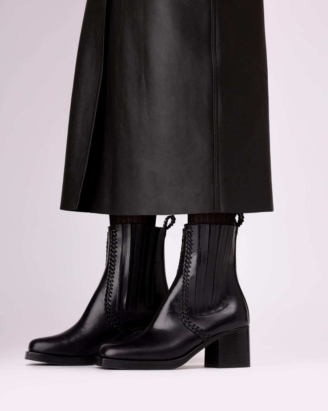 Hereu Boots | GALIDA VEG-TAN - Heeled Chelsea Boot - Women