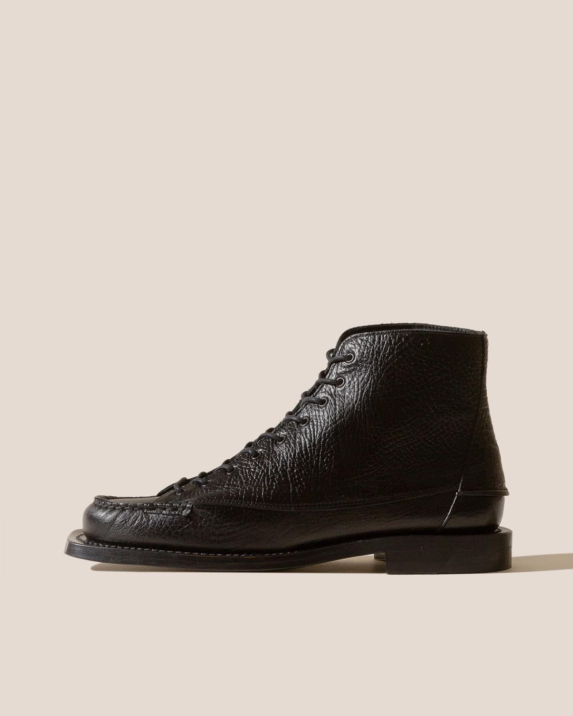 Hereu Boots | PRIEGO SQUARED BOOT GRAINY - Lace Up Loafer - Women