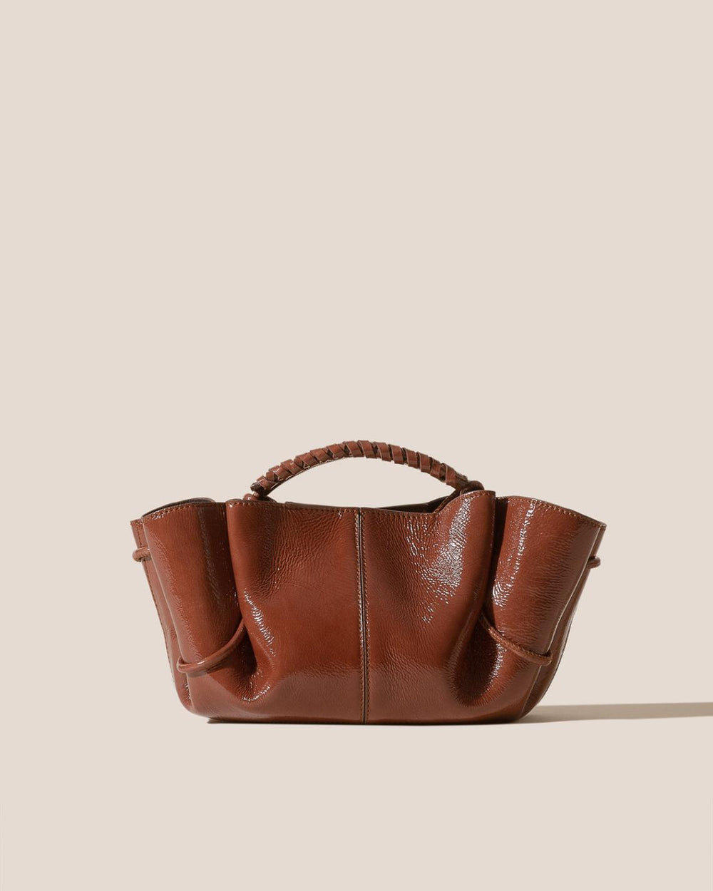 Hereu Crossbody Bags | ARTA MINI CRINKLED GLOSSY - Pleated Crossbody Bag - Women