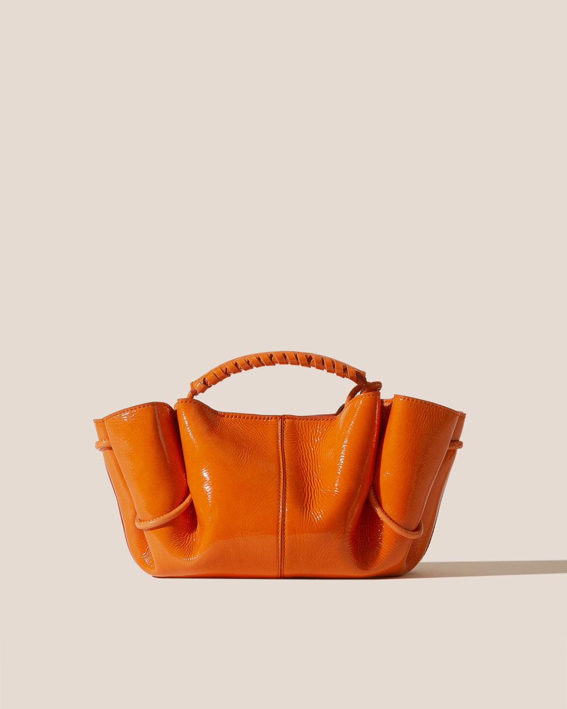 Hereu Crossbody Bags | ARTA MINI CRINKLED GLOSSY - Pleated Crossbody Bag - Women