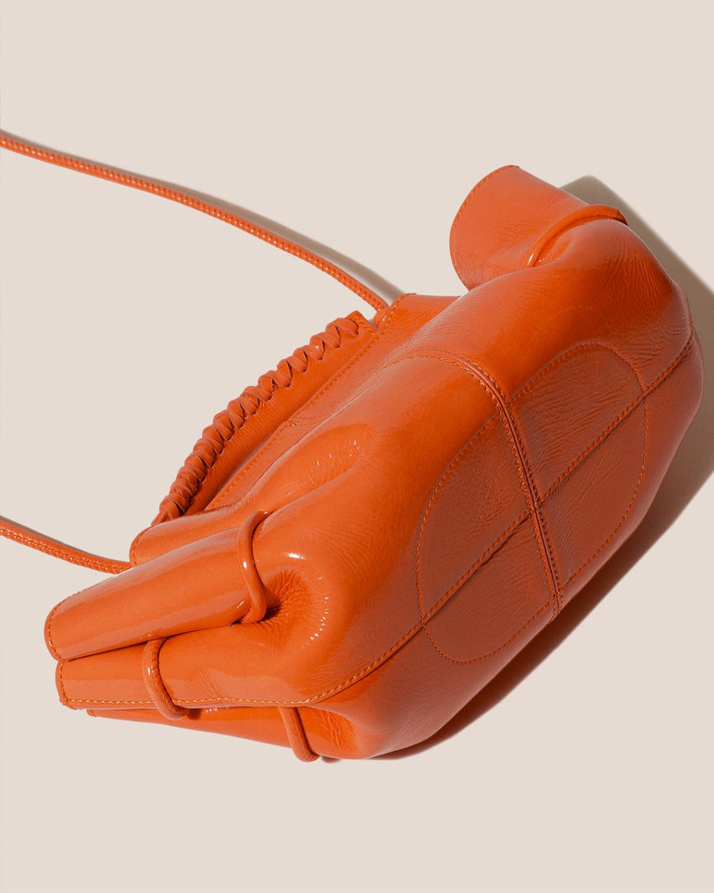 Hereu Crossbody Bags | ARTA MINI CRINKLED GLOSSY - Pleated Crossbody Bag - Women