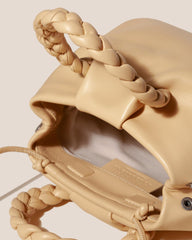 Hereu Crossbody Bags | BOMBON M - Plaited-handle Leather Crossbody Bag - Women