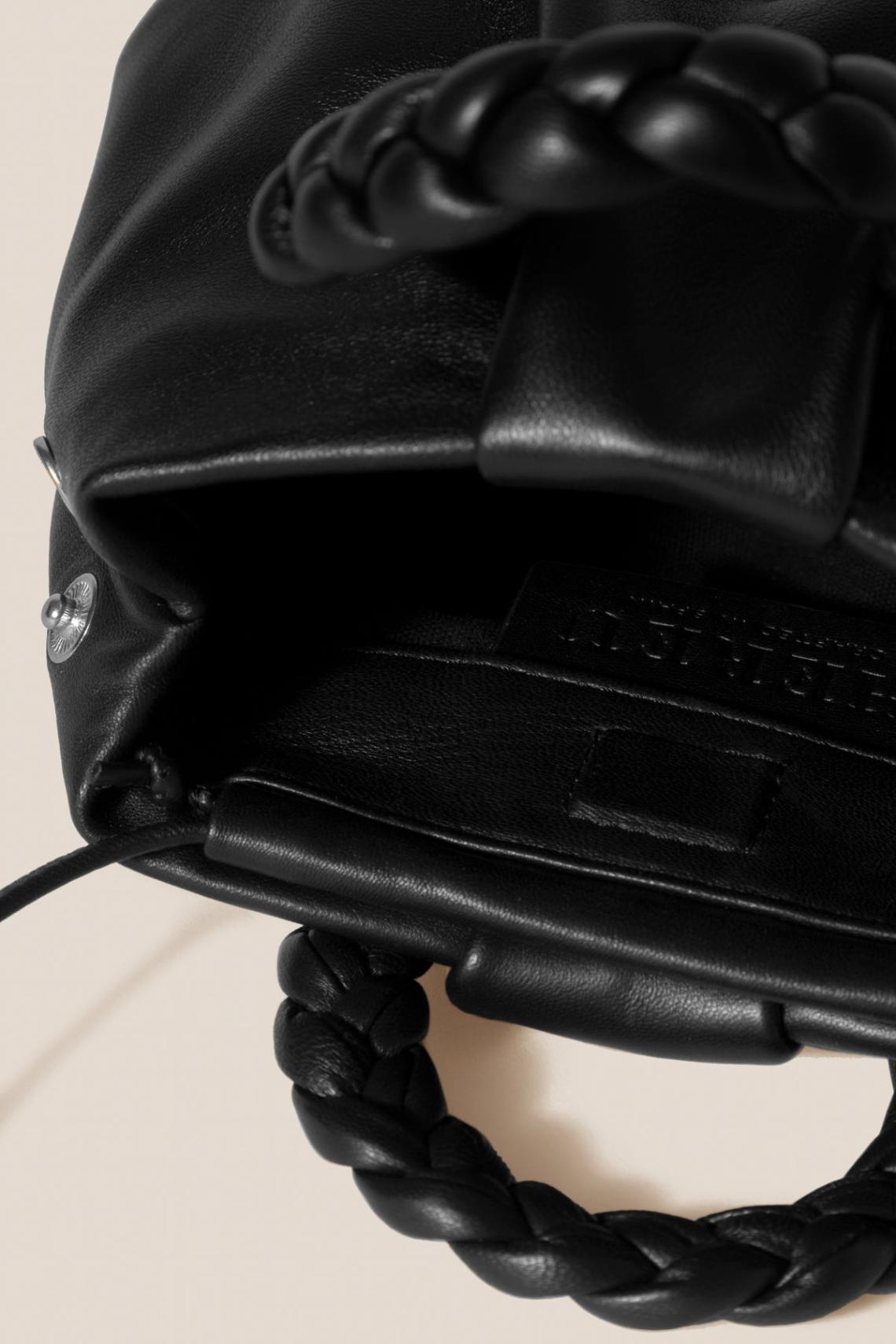 Hereu Crossbody Bags | BOMBON M - Plaited-handle Leather Crossbody Bag - Women