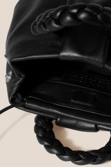 Hereu Crossbody Bags | BOMBON M - Plaited-handle Leather Crossbody Bag - Women