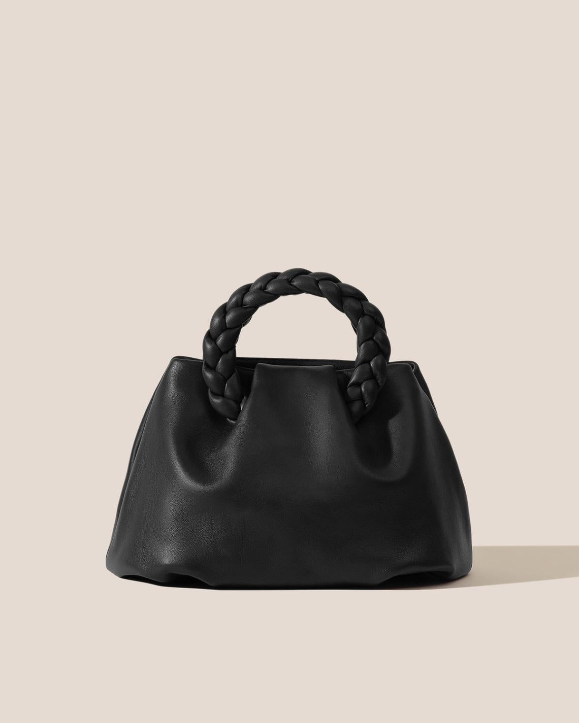 Hereu Crossbody Bags | BOMBON M - Plaited-handle Leather Crossbody Bag - Women