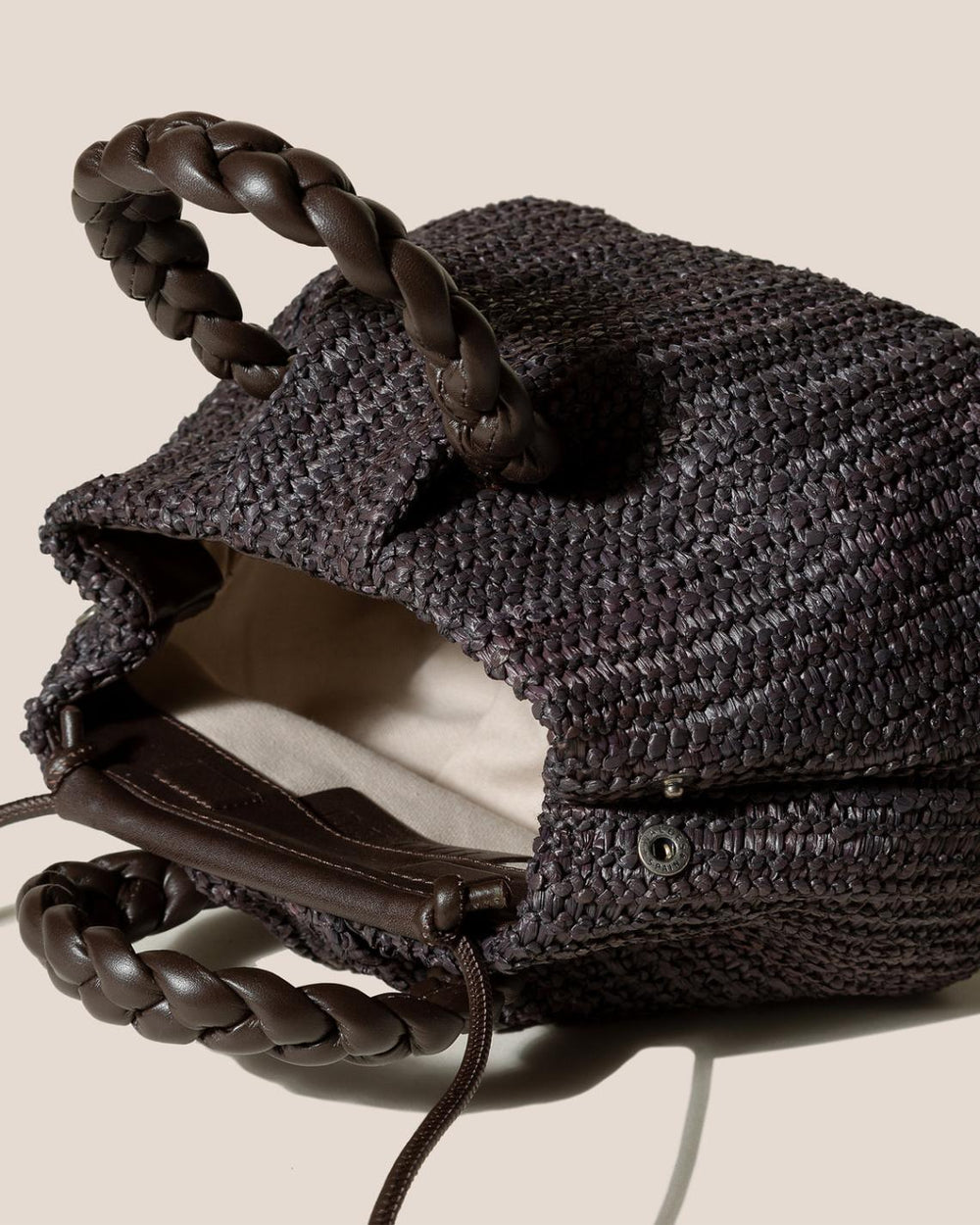 Hereu Crossbody Bags | BOMBON M RAFFIA - Plaited-handle Raffia Crossbody Bag - Women