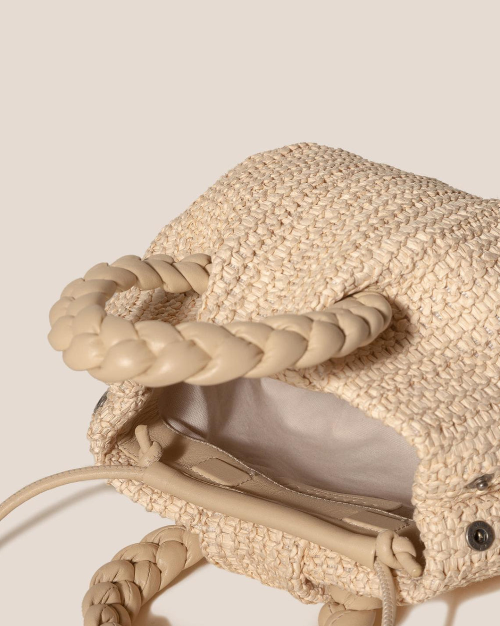 Hereu Crossbody Bags | BOMBON M RAFFIA - Plaited-handle Raffia Crossbody Bag - Women