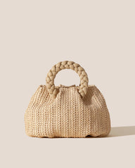 Hereu Crossbody Bags | BOMBON M RAFFIA - Plaited-handle Raffia Crossbody Bag - Women