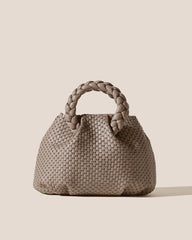 Hereu Crossbody Bags | BOMBON M WOVEN - Plaited-handle Leather Crossbody Bag - Women