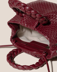 Hereu Crossbody Bags | BOMBON M WOVEN - Plaited-handle Leather Crossbody Bag - Women